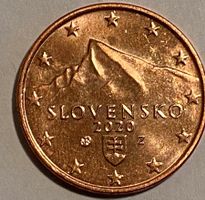 Slowakei 5 Cent Münze 2020