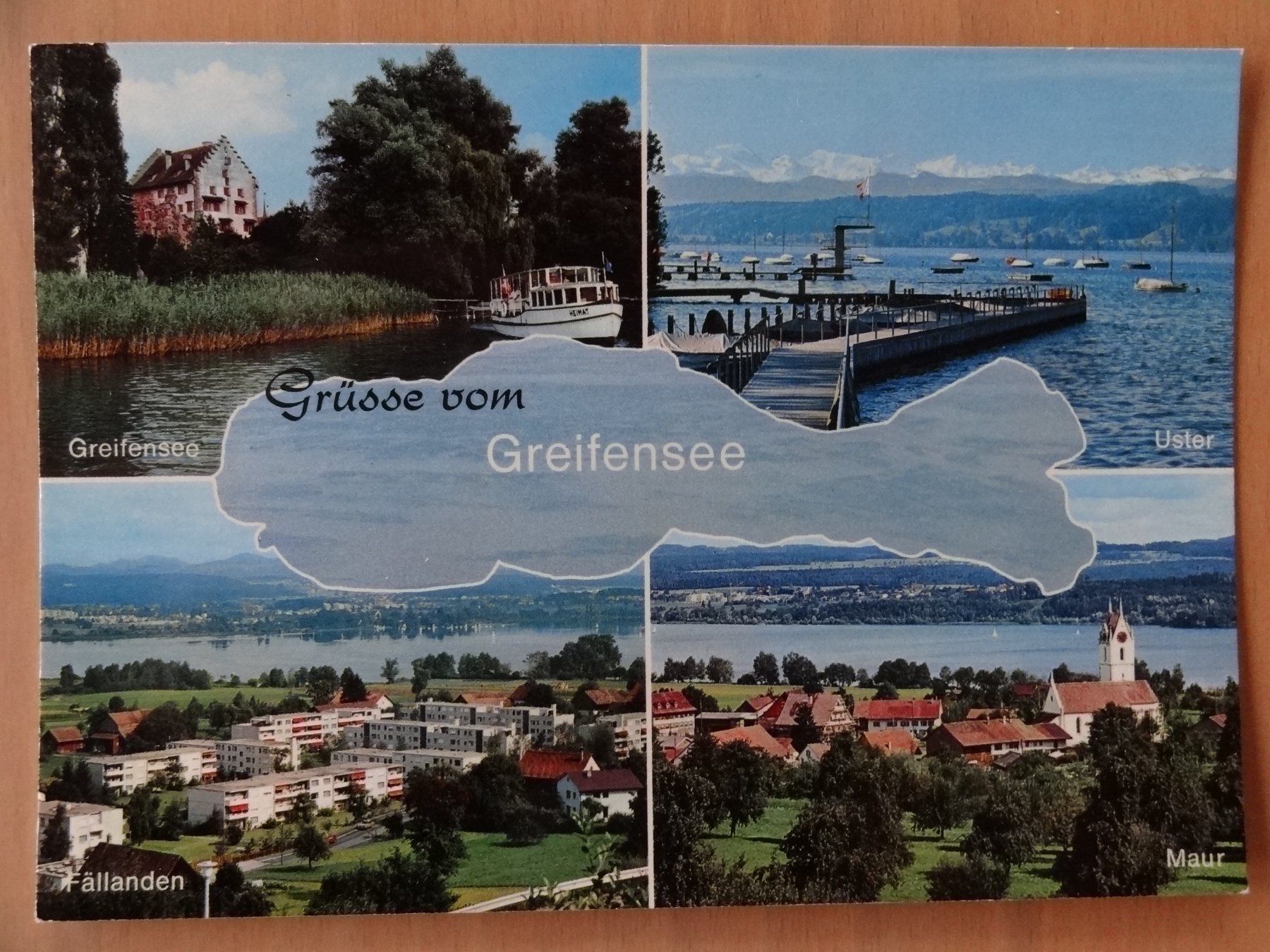 Cartoline postali: Greifensee - ZH 1981 – Usato da St Léonard venduto da Riglin