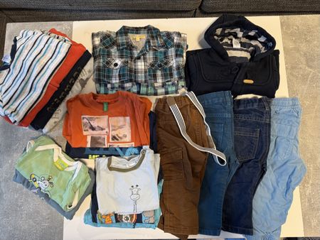Grosses Jungen Kleiderpaket, Grösse 74-80 Top Zustand
