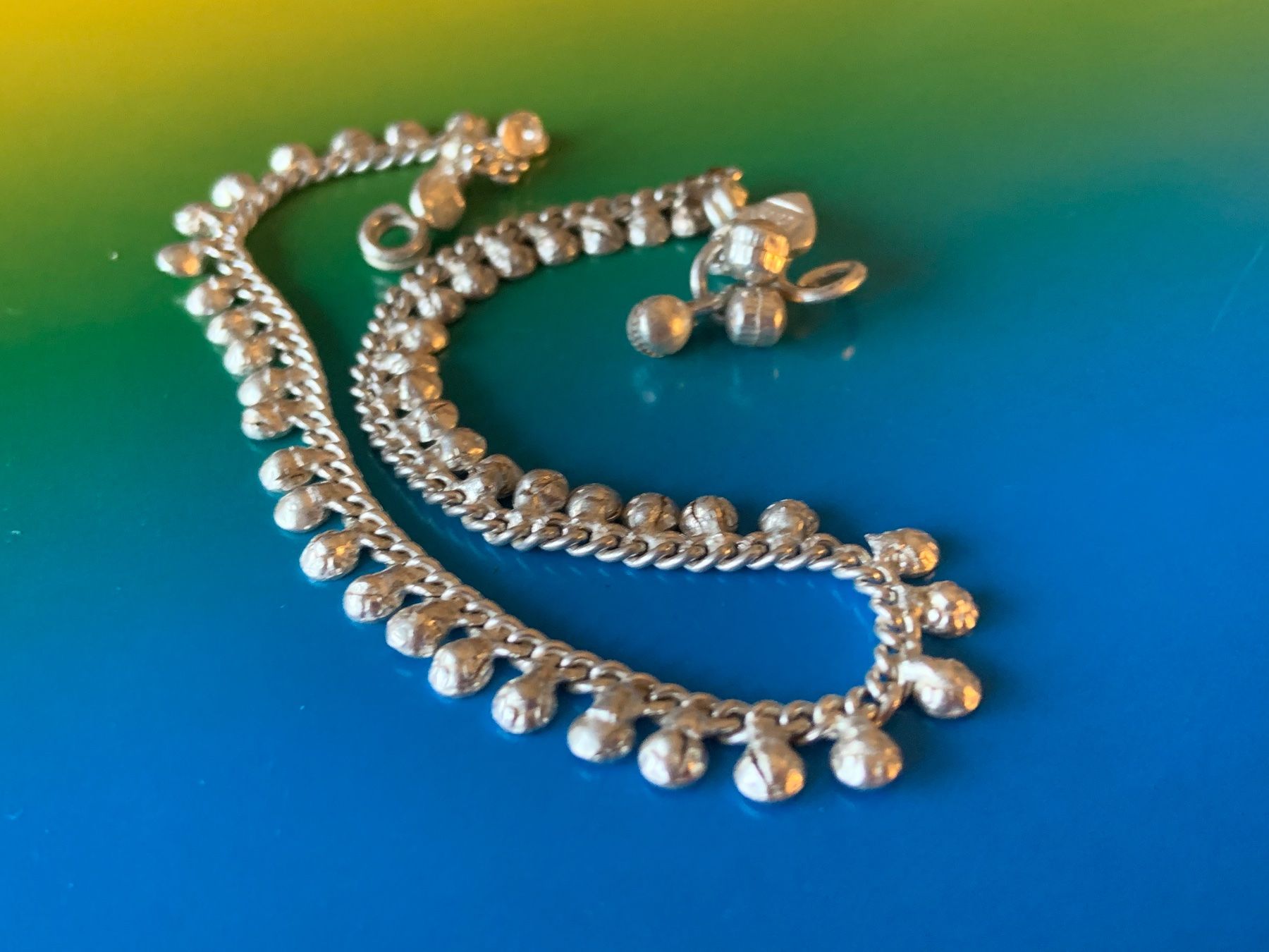 Catenine: Fusskette Silber harmonisch  (25 cm) – Usato da Dittingen venduto da Bellevista 2