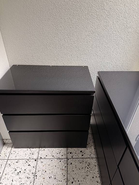 Ikea Cassettiere: 2x Kommoden Schwarz, Top Zustand – Nuovo (secondo la descrizione) da Zürich venduto da meinseiner 1