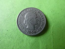 Schweiz 1900, 10 Rappen