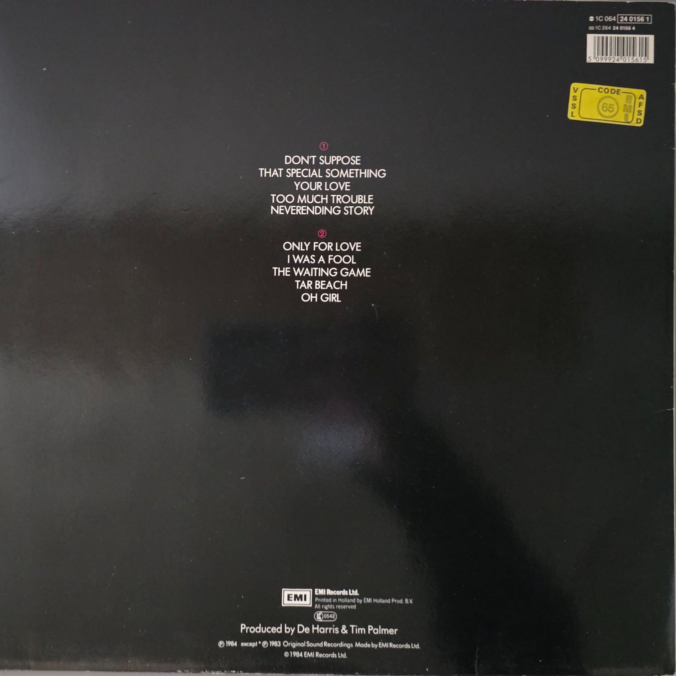 Dischi in vinile: Limahl LP – Don't Suppose – Usato da Root venduto da atelier22 1