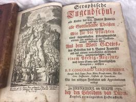 ANTIKES BUCH VON 1750