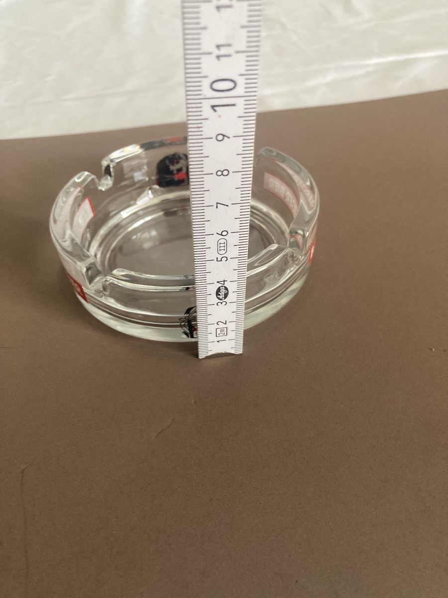 Portacenere: Aschenbecher Glas Baumberger Bier Durchmesser ca. 11cm – Usato da Aarwangen venduto da to-hirschi 3