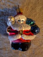 Weihnachtsbaumschmuck süsser Weihnachtsmann, Glas,handbemalt
