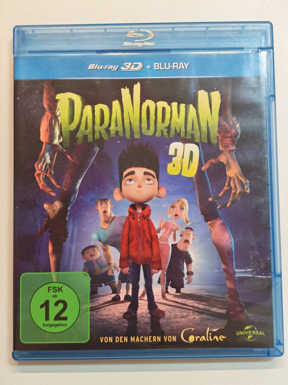 Alle DVDs: ParaNorman 3D/2D – Gebraucht aus Liestal von Kratzilla