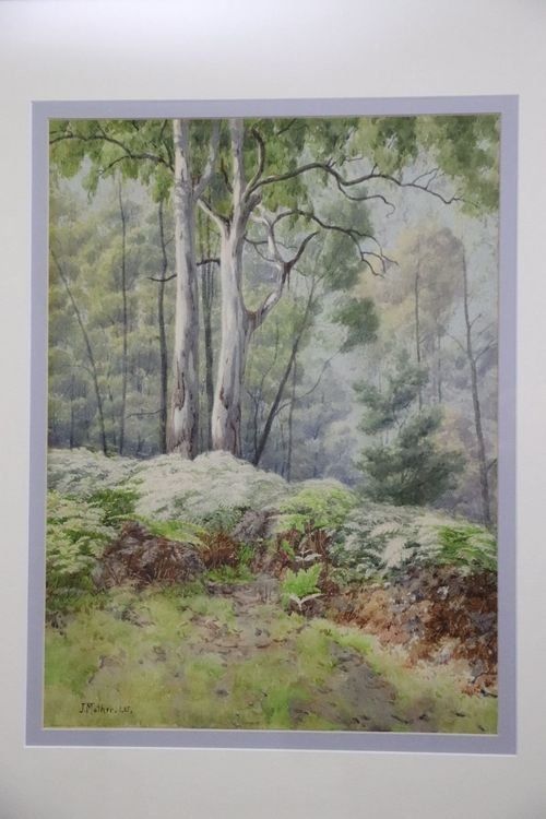 Dipinti: John Mather, Aquarell handsigniert und datiert 1905 – Usato da Zug venduto da Kunst-Fundgrube 2