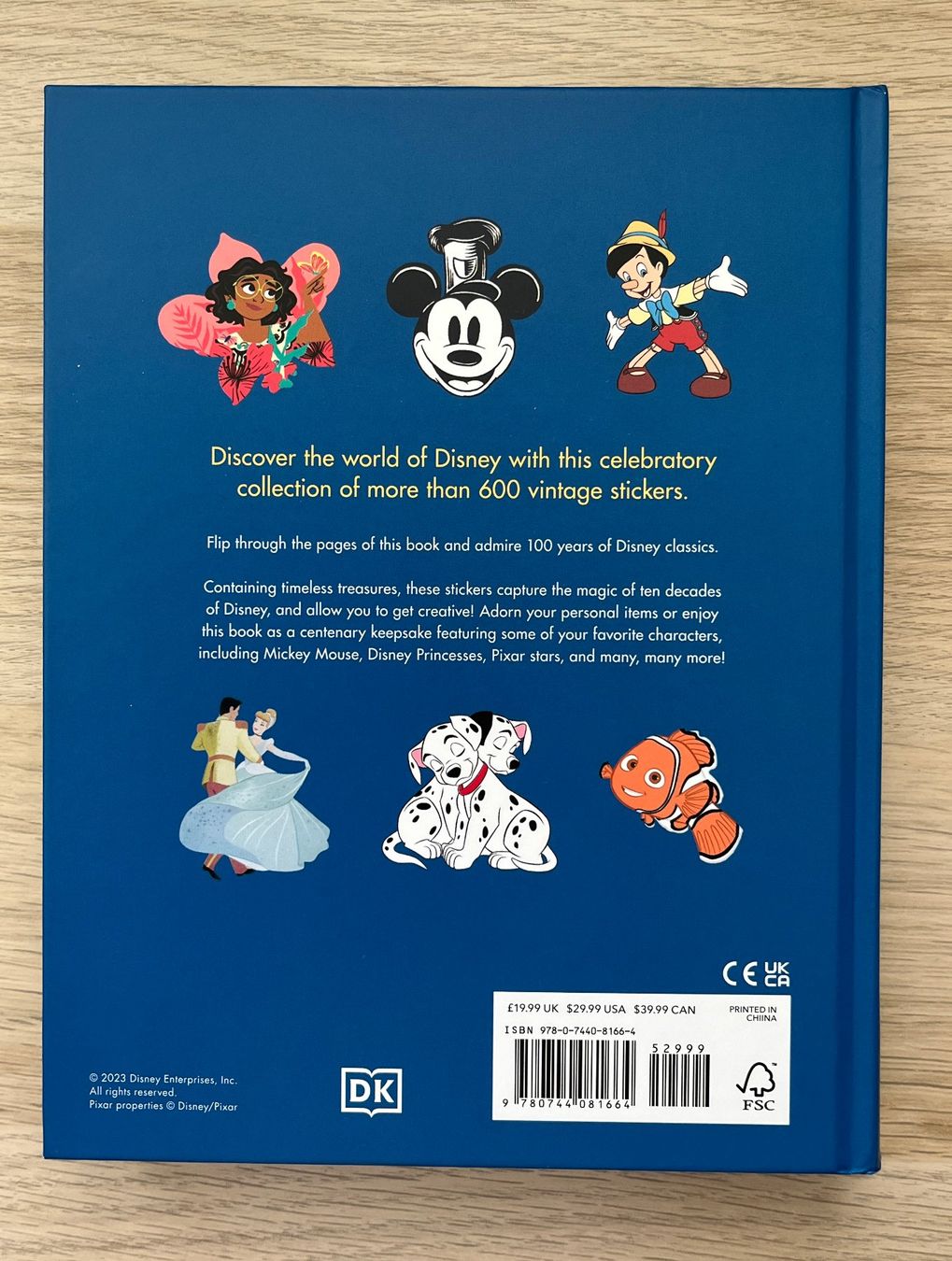 Libri: The Disney Sticker Anthology – Nuovo (secondo la descrizione) da Fiez venduto da vivianne21 1