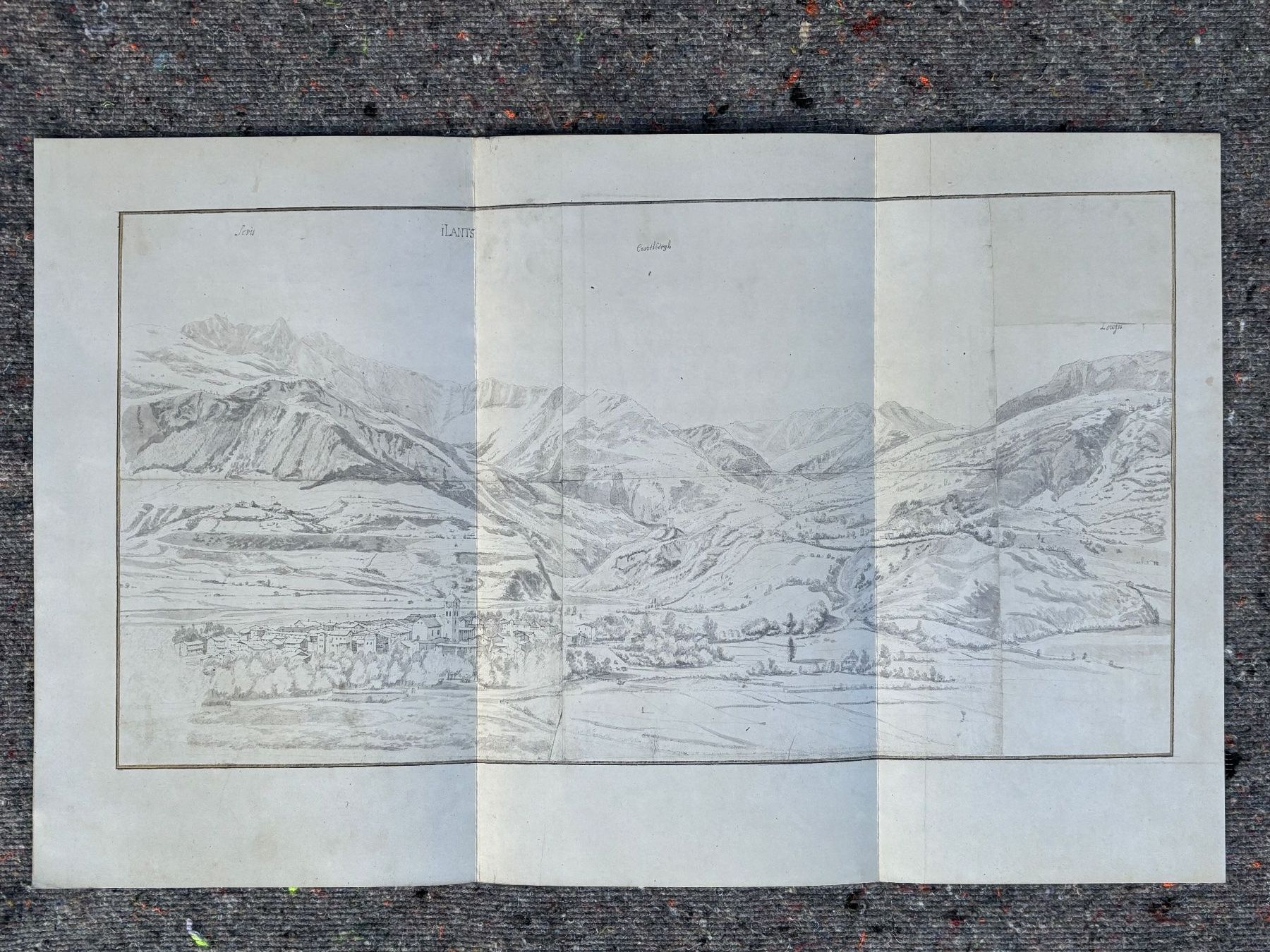 Poster & Bilder: Bilder Jan Hackaert die Schweizer Ansichten 1653 - 1656 – Neu (gemäss Beschreibung) aus Baar von bricksandmore 5