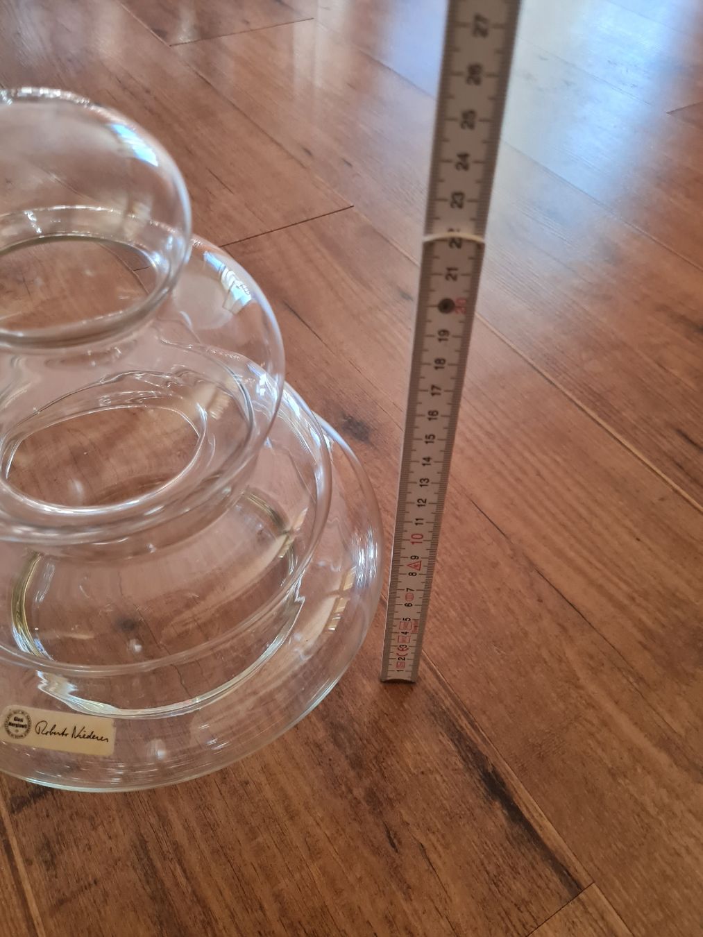 Glasi Hergiswil Tutte le decorazioni: Glasi Hergiswil einmalige Stapeldose neu – Nuovo (secondo la descrizione) da Münsingen venduto da Cuci31 1
