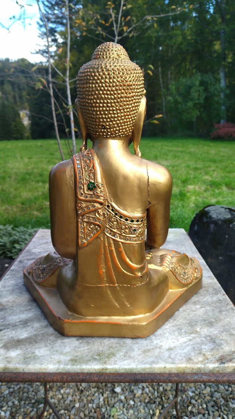 Figuren: Alter Buddah aus Holz – Gebraucht aus Zürich von Top-Deal-Schweiz 2