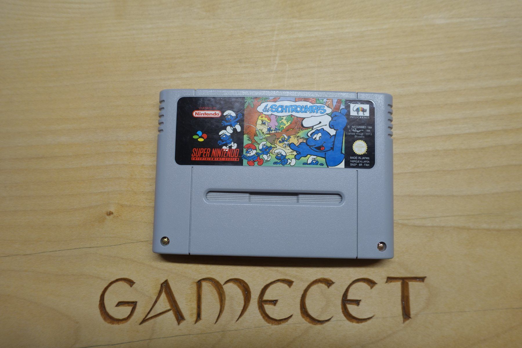 Nintendo Giochi: Les Schtroumpfs - französisch – Usato da Steinach venduto da Gamecet