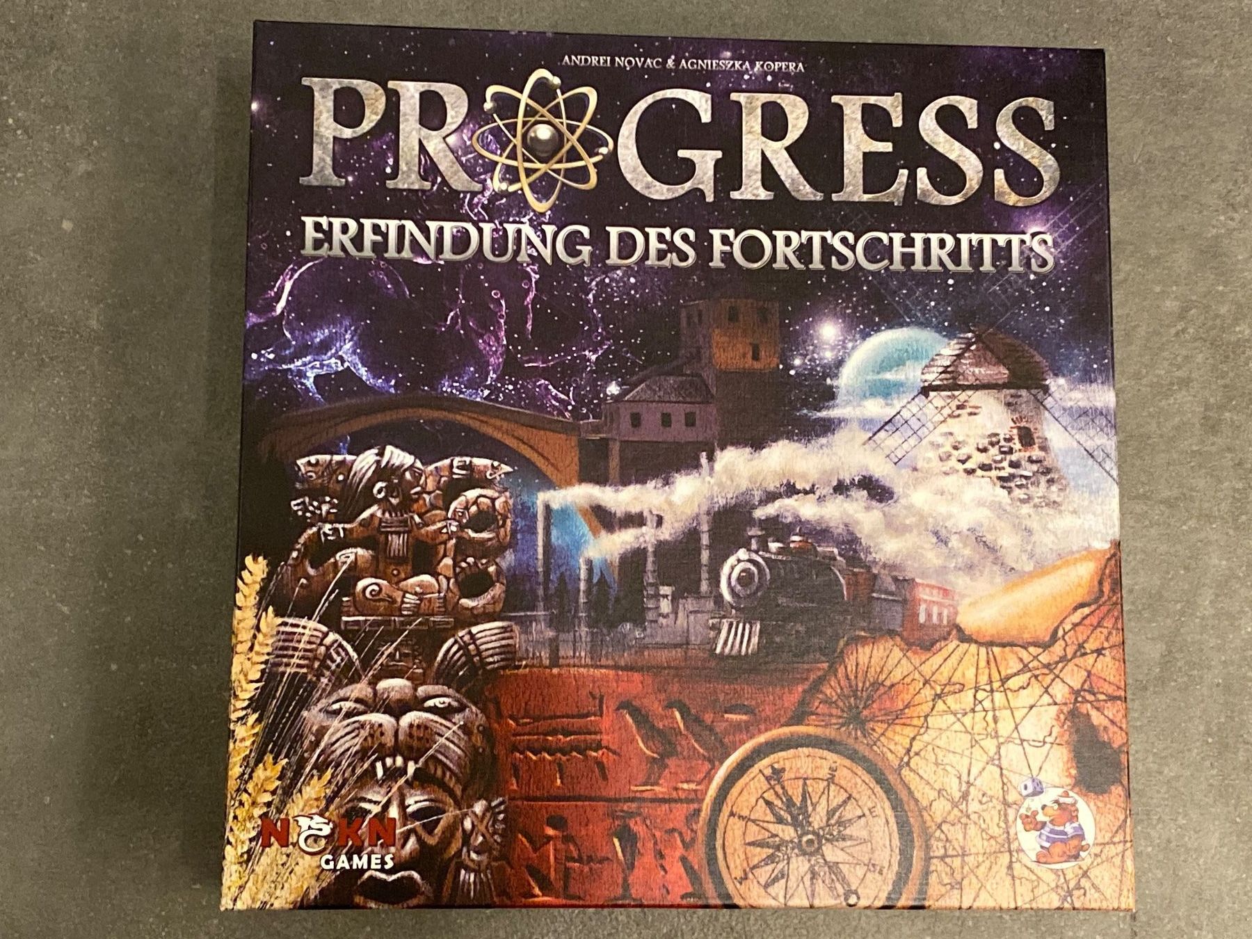 Spiele: PROGRESS - Brettspiel – Gebraucht aus Au (ZH) von Thanks