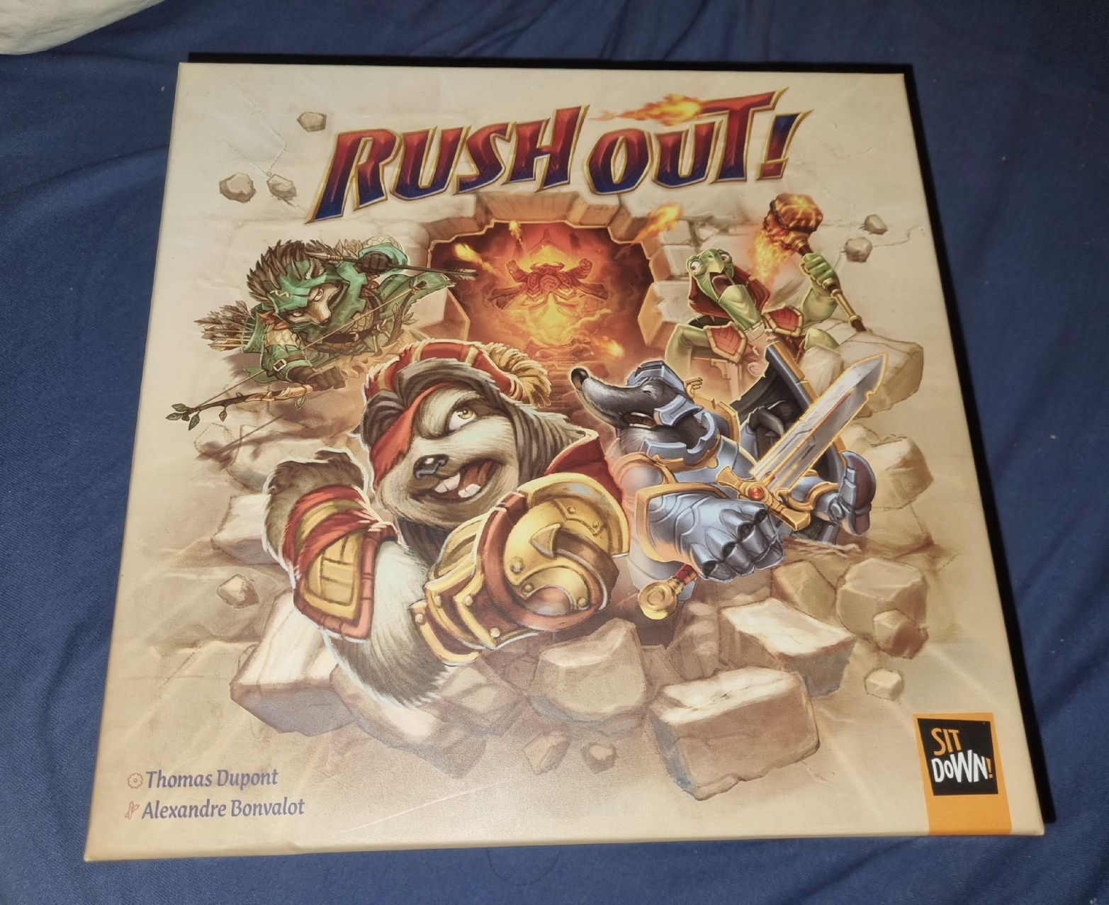 Giochi: Jeu de société Rush Out! Bon état, complet – Usato da Fribourg venduto da jarmilka