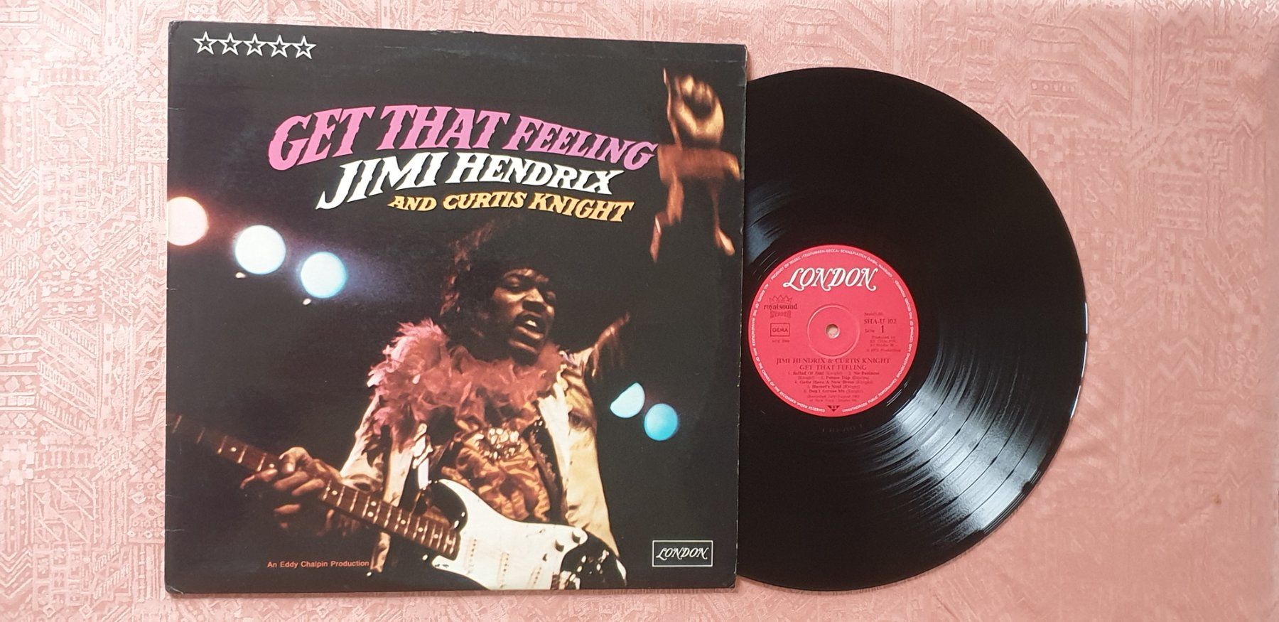 Dischi in vinile: Jimi Hendrix  get that feeling – Usato da Damphreux venduto da oldlamp