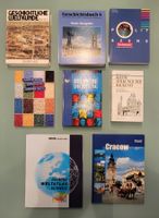 Buchsammlung: Geografie, Geschichte, Baustilkunde, Dichtung