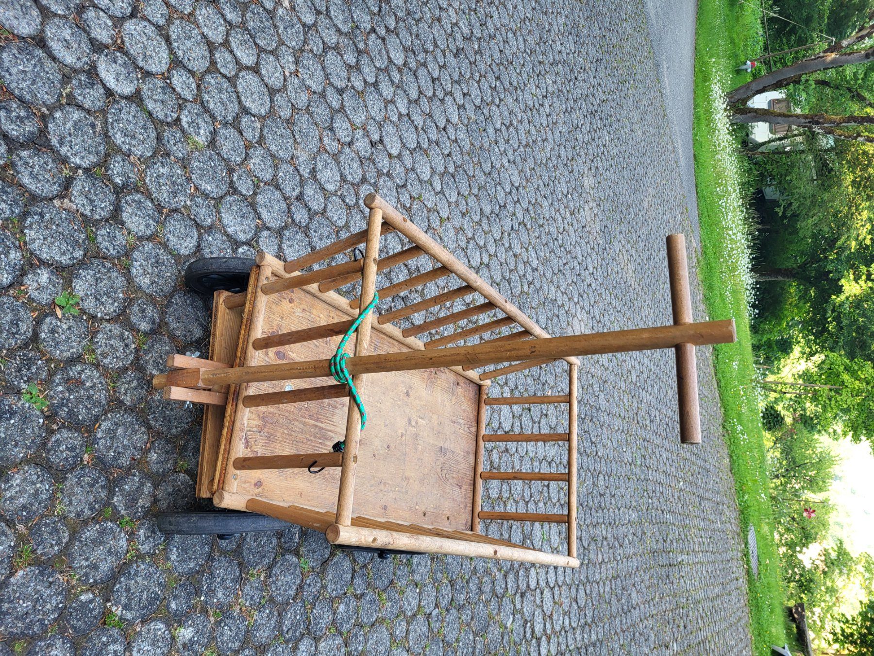 Veicoli per bambini: Holz Leiterwagen, stabil – Usato da Guntershausen venduto da Luzia62 1