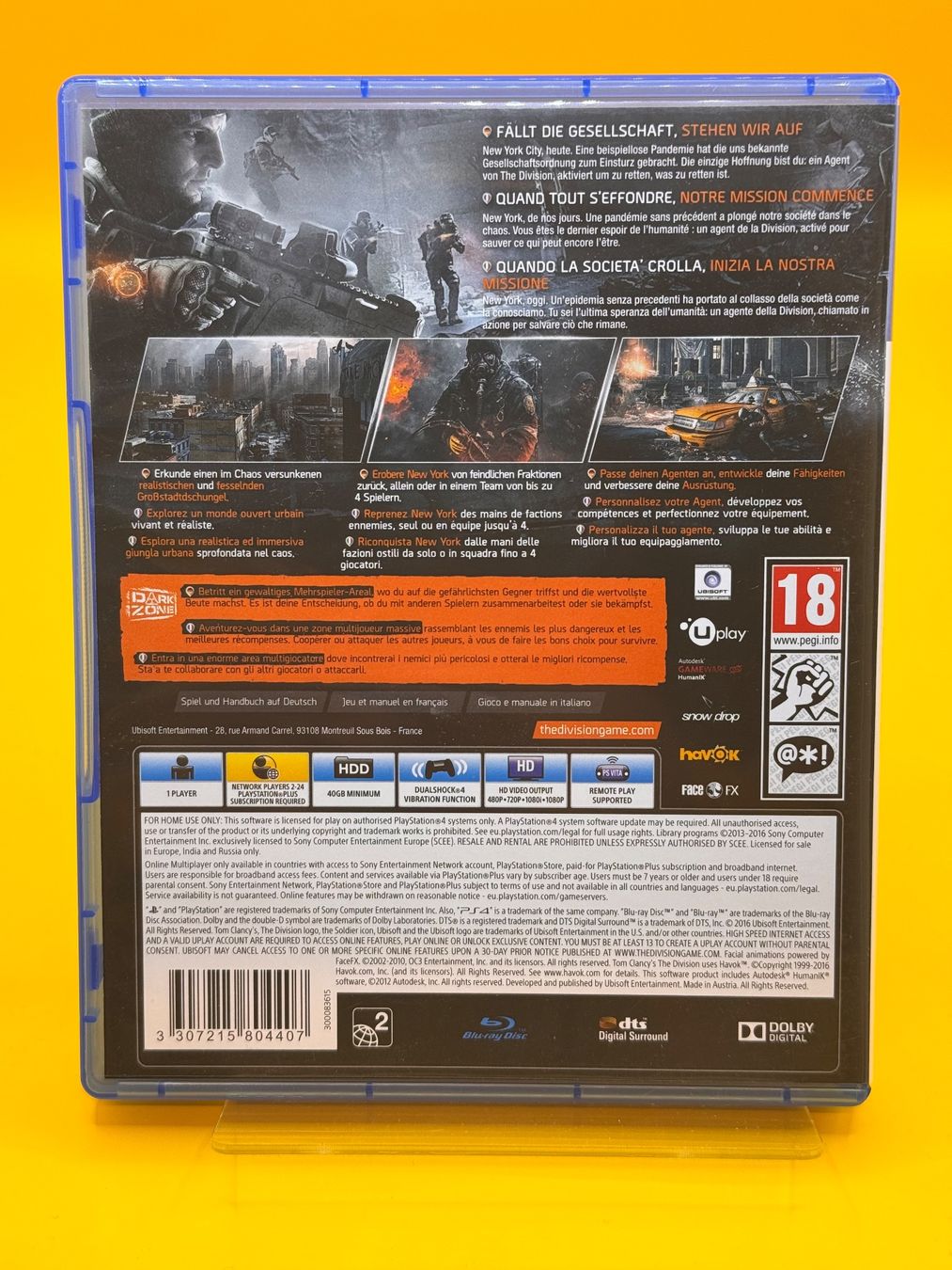 Sony Spiele: The Division PS4 – Gebraucht aus Oberwil b. Zug von silver2024 1
