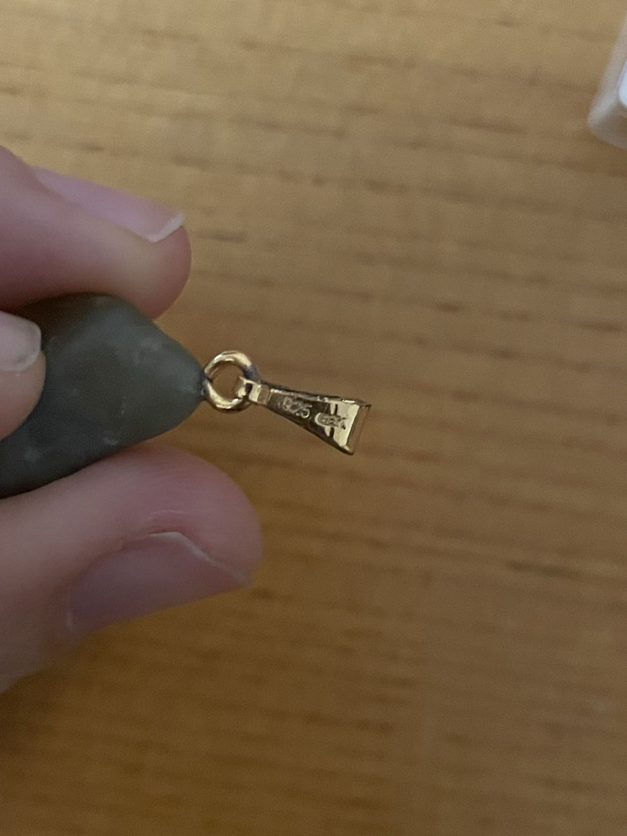 Anhänger: Pendentif Chrysobérylle 925 Argent – Neu (gemäss Beschreibung) aus Fribourg von Mymikrakra01 1