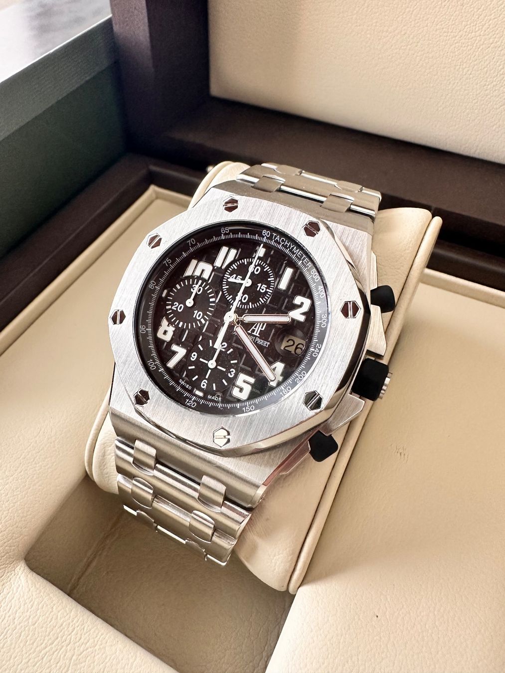 Audemars Piguet Orologi: Audemars Piguet Royal Oak Offshore - Ref. 26020 ST – Usato da Genève venduto da SovereignWatch