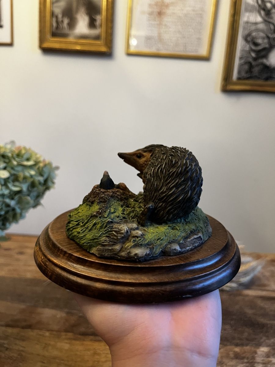 Statuette: Dekofigur Igel und Maulwurf – Usato da Brugg AG venduto da Faint.Memory 3