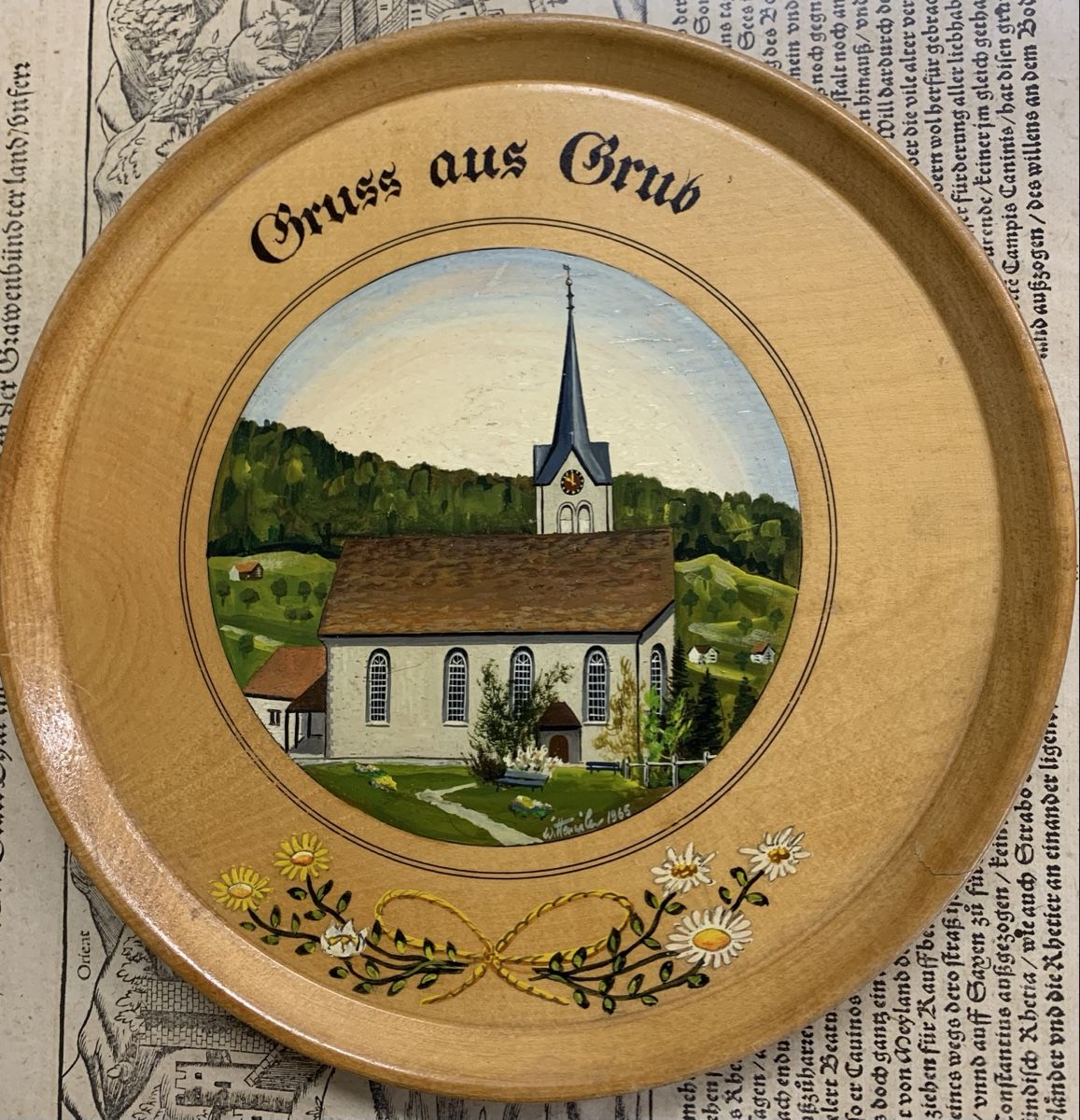 Gemälde: WITTENWILER CHRISTIAN 1965 Grub  – Gebraucht aus Wolfhalden von SecondAntique