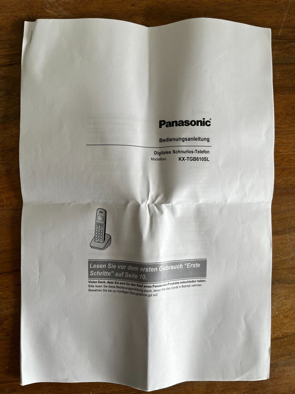 Panasonic Telefoni: Telefono cordless digitale Panasonic – Nuovo (secondo la descrizione) da Uznach venduto da Pommes06 2