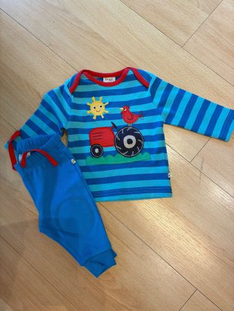 Frugi Set 0-3Monate, (Gr. 62), GOTS zert. Bio Baumwolle