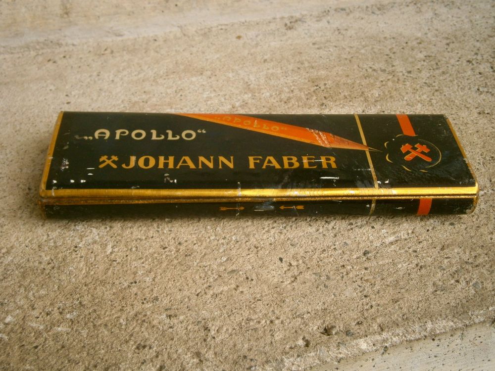 alte Blechdose Johann Faber Apollo 2B | Kaufen auf Ricardo