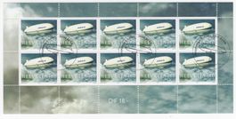 ET Sondermarke Nr.1121 Zeppelin NT / Kleinbogen 10 Marken