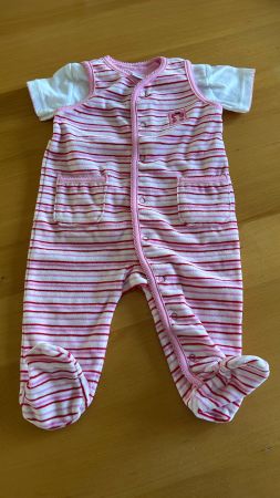 Baby Strampler, 2-teilig, rosa ***NEU & OVP***, Gr. 68