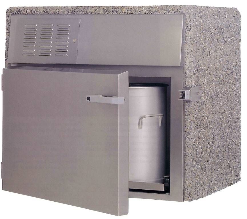 Kühlschrank: Kühlzelle - Beton & Edelstahl – Gebraucht aus Hefenhofen von LieberherrAG
