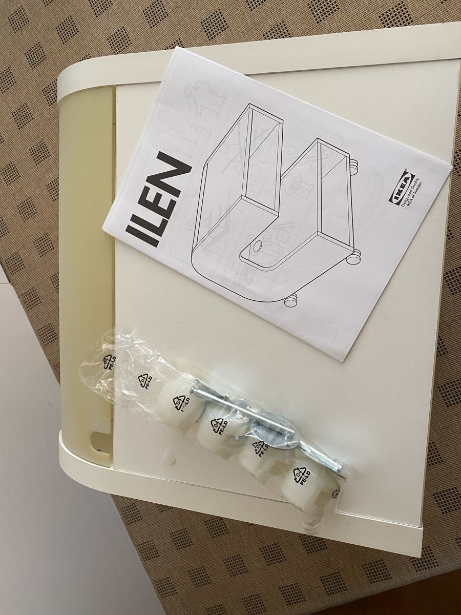 Ikea Cassettiere: Ikea Kultmöbel ILEN Beistellmöbel – Usato da Netstal venduto da Zigerlschlitz 1