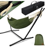 + KESSER® Hängematte mit Gestell XXL Hängeliege Outdoor
