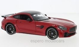 Mercedes-Benz AMG GT R 2016 rot/ schwarz      1:24 von Welly