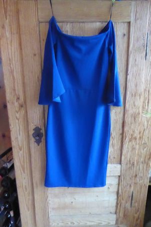 Carmen Kleid Gr XS H&M Bund 32cm