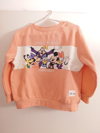 Disney Pullover, apricot Grösse 98/104