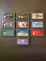 Konvolut Game Boy Advance Spiele / 10 Stück / Spongebob etc.