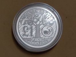 Zypern 1 Pfund "Vereinigte Nationen" 1995 Silber 7'552 Stück