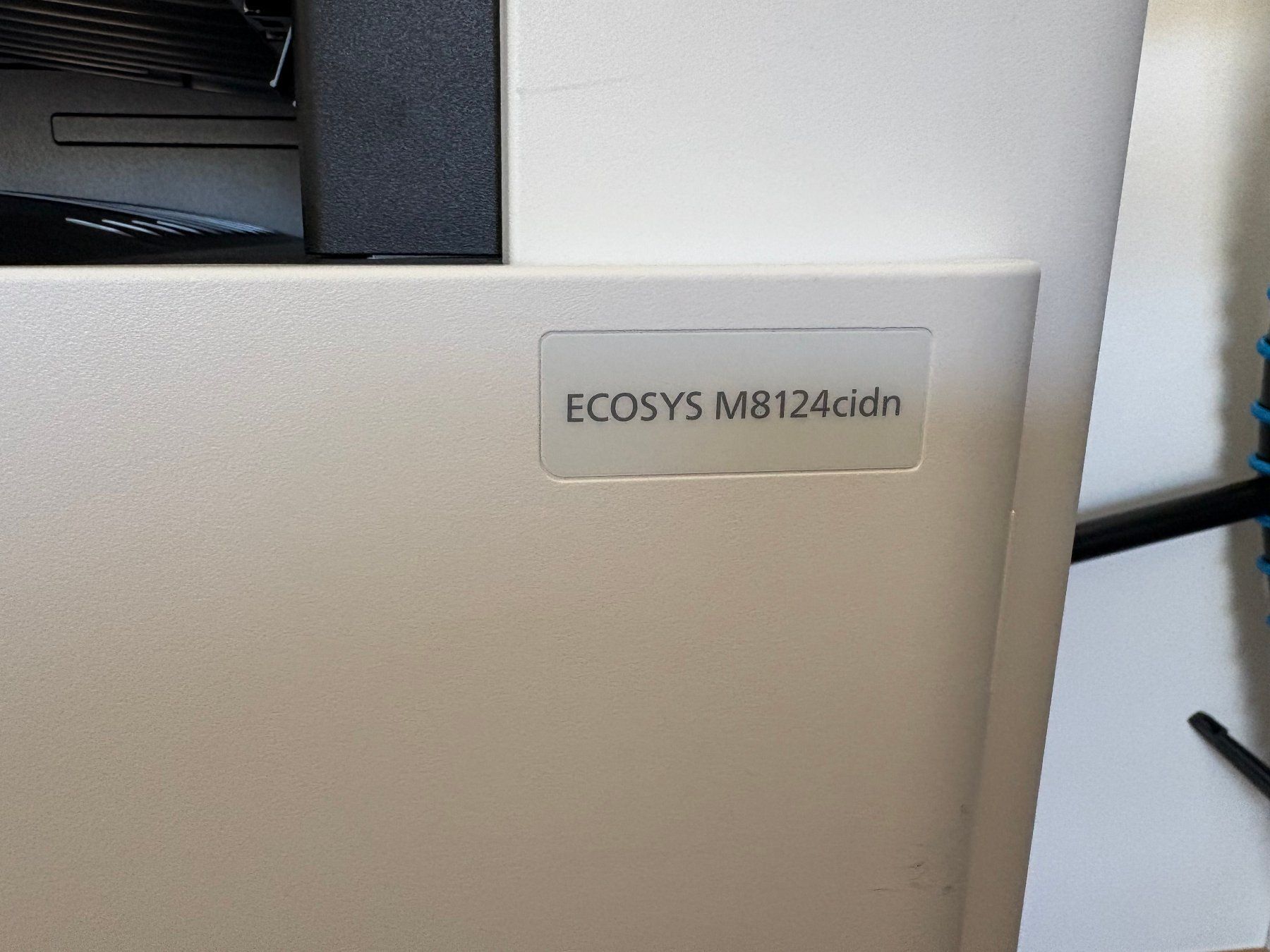 Kyocera Stampanti: Kyocera EcoSys M8124cidn Multifunktionsdrucker – Usato da Amriswil venduto da hardware_uschi 1