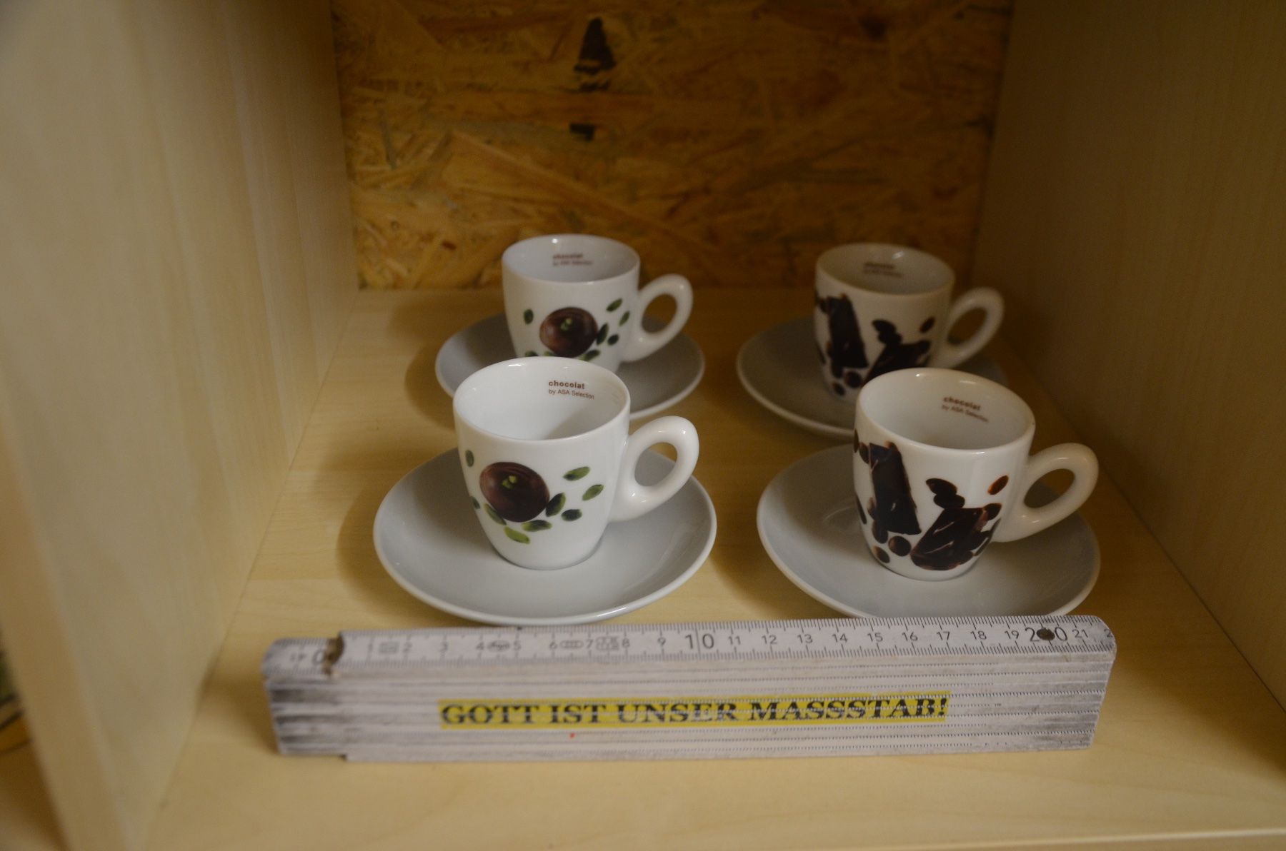 Tazze: 4 STUCK ESPRESSO TASSE – Nuovo (secondo la descrizione) da Chiasso venduto da Dolly015 1
