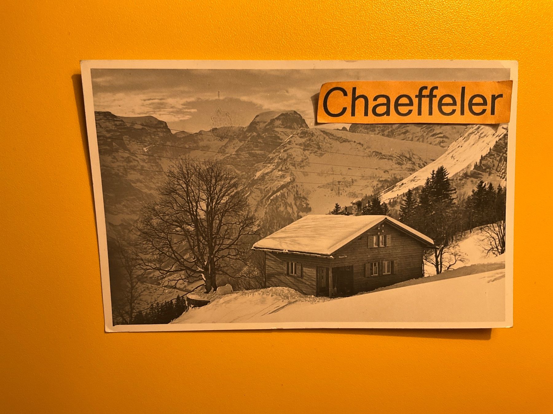 Cartoline postali: 1956 Braunwald – Usato da Zürich venduto da Chaeffeler