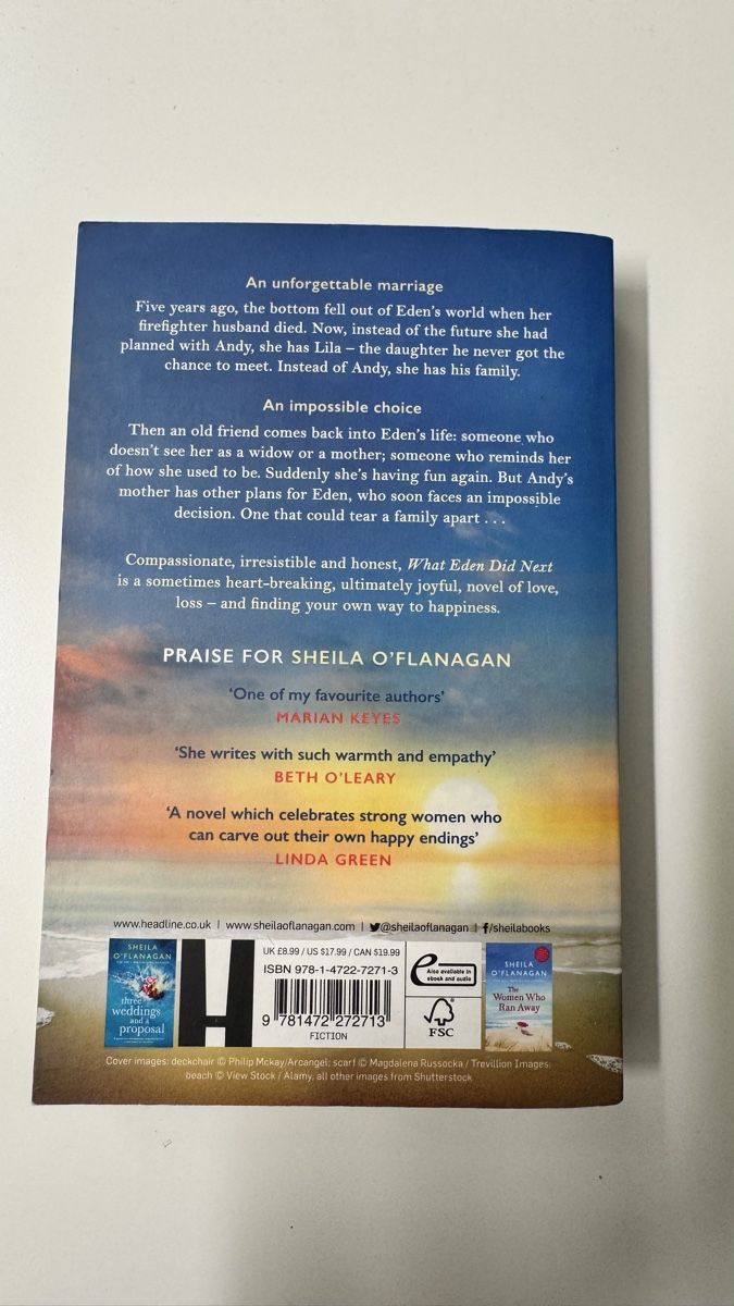 Libri: What Eden Did Next by Sheila O'Flanagan – Usato da Oberägeri venduto da rsi_h6fc 1