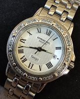 RAYMOND WEIL GENEVE mit Diamanten Elegante Damenuhr 30mm