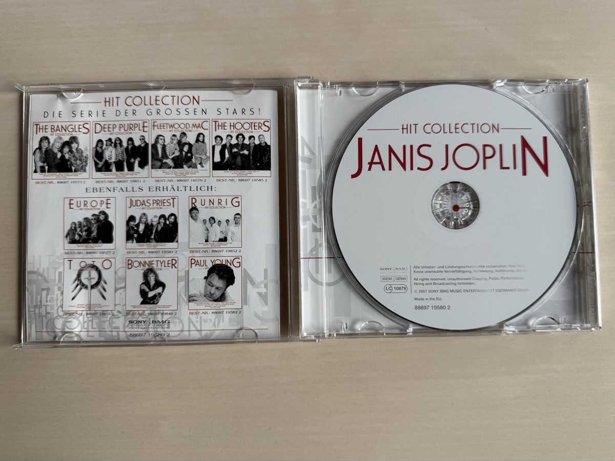 CD: Janis Joplin - Hit Collection CD – Usato da Oberried Brienz venduto da Chyara 2