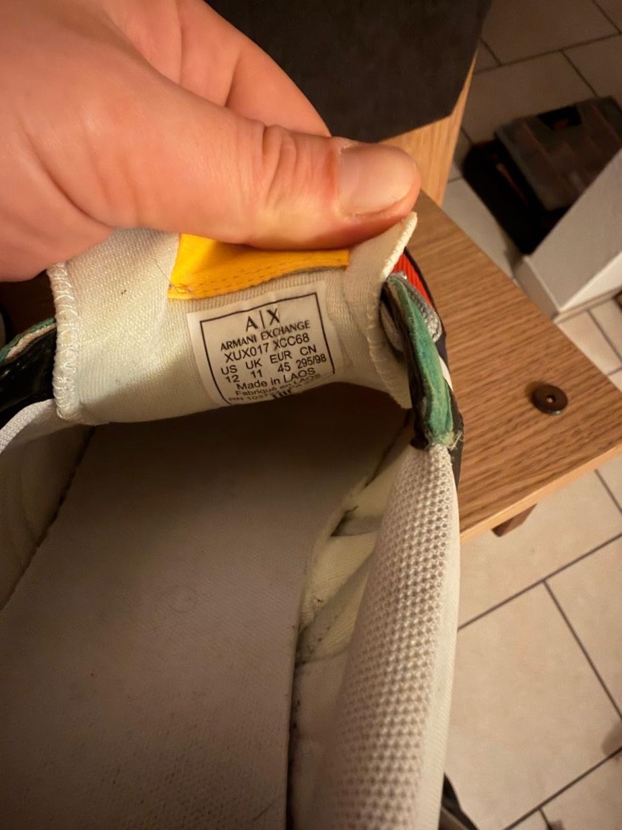 Herrenschuhe: Armani Multicolor herenschuhe – Neu (gemäss Beschreibung) aus Laufen von Vatti 3