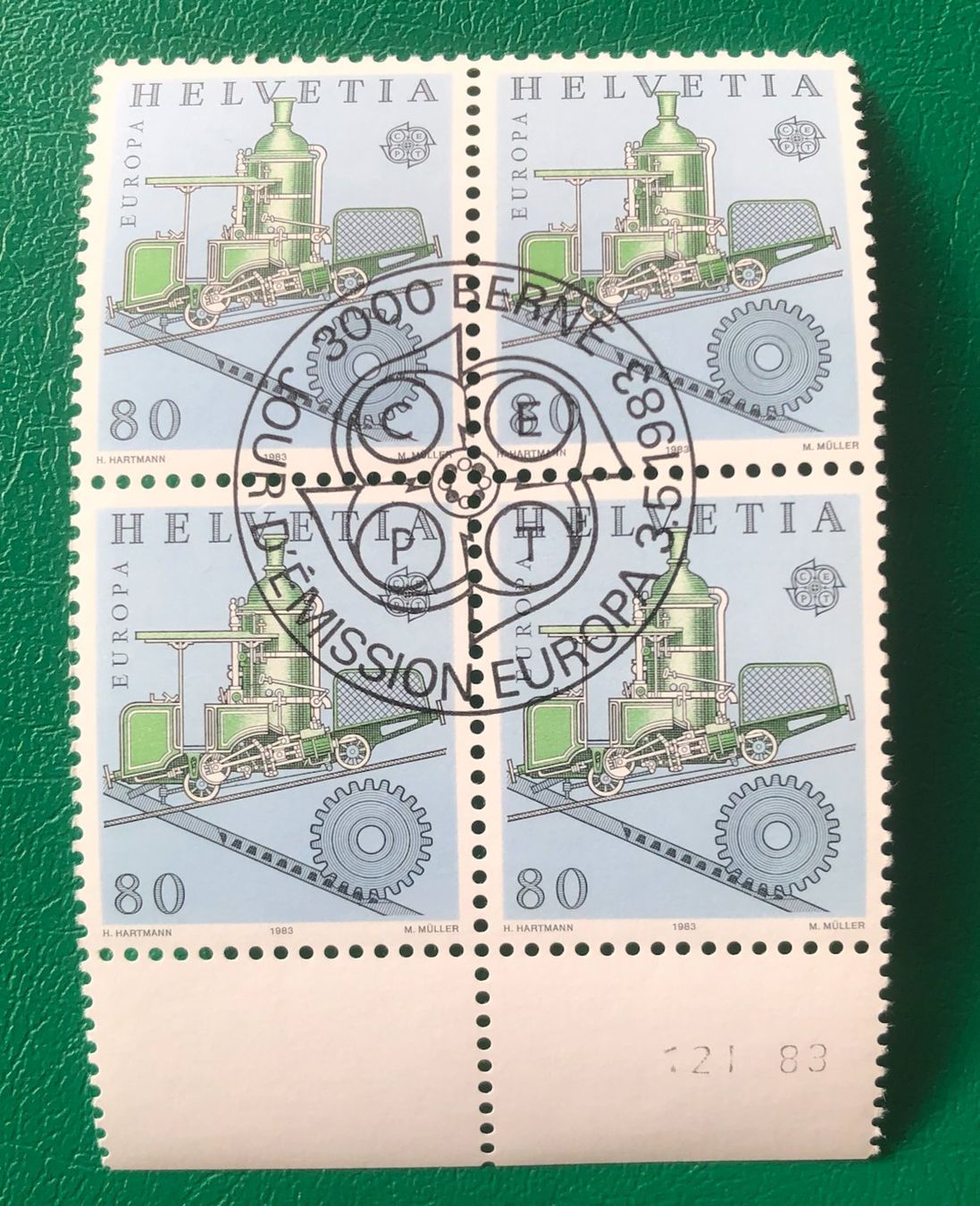 Tutti i francobolli: 4 er Block Nr. 699 mit ETStempel Bern    – Usato da Aarau venduto da Billa007