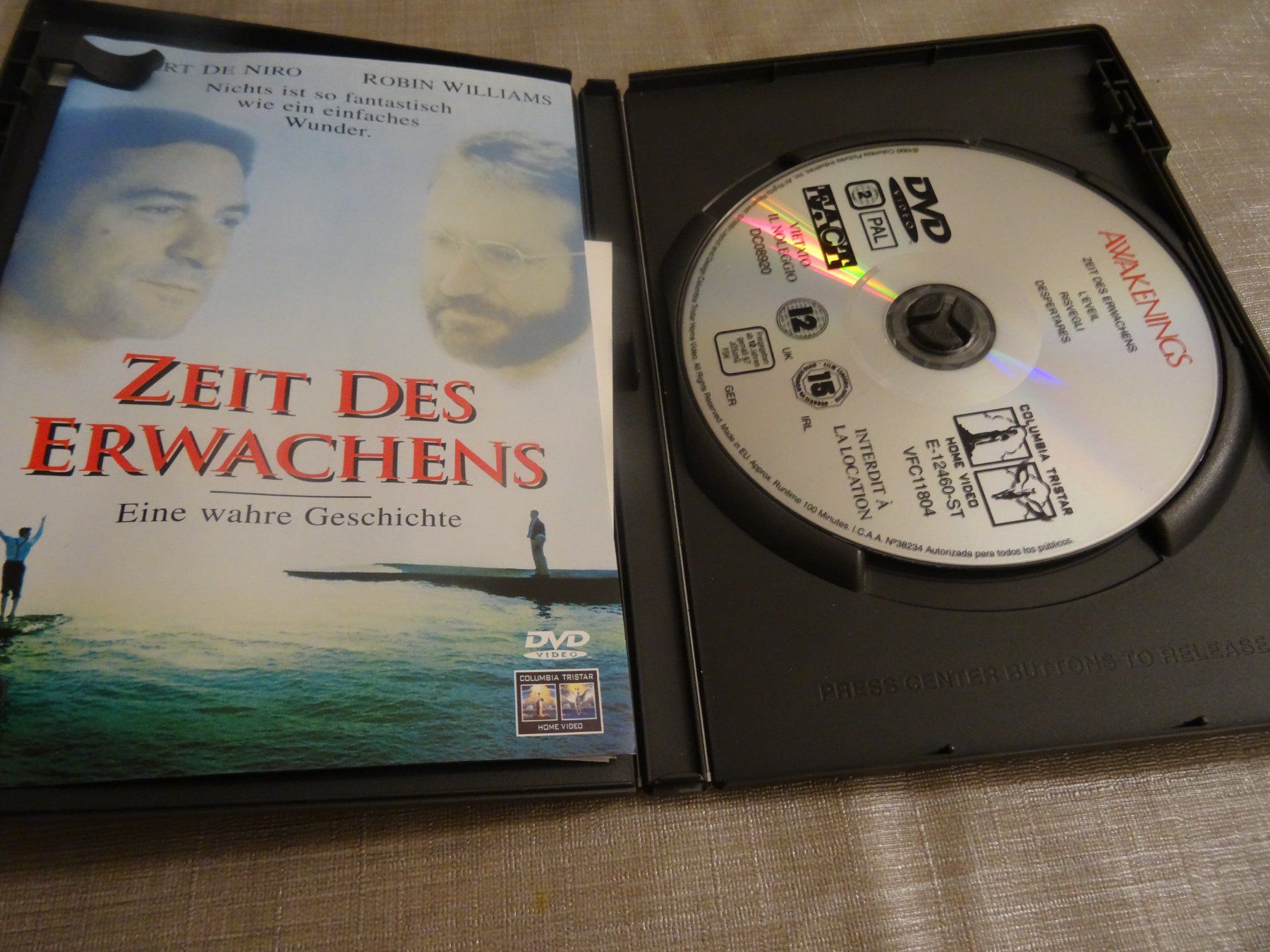Tutti i DVDs: Zeit des Erwachens DVD - Robert De Niro, Robin Williams – Usato da Olten venduto da Disc-Verkauf 1