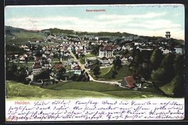 Heiden, Totalansicht aus der Vogelschau